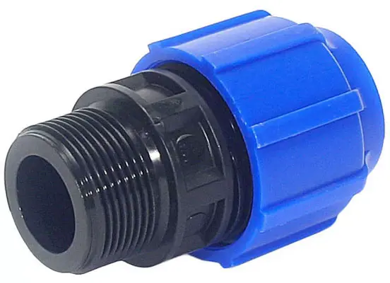 Муфта компрессионная  d63х1 1/2" НР