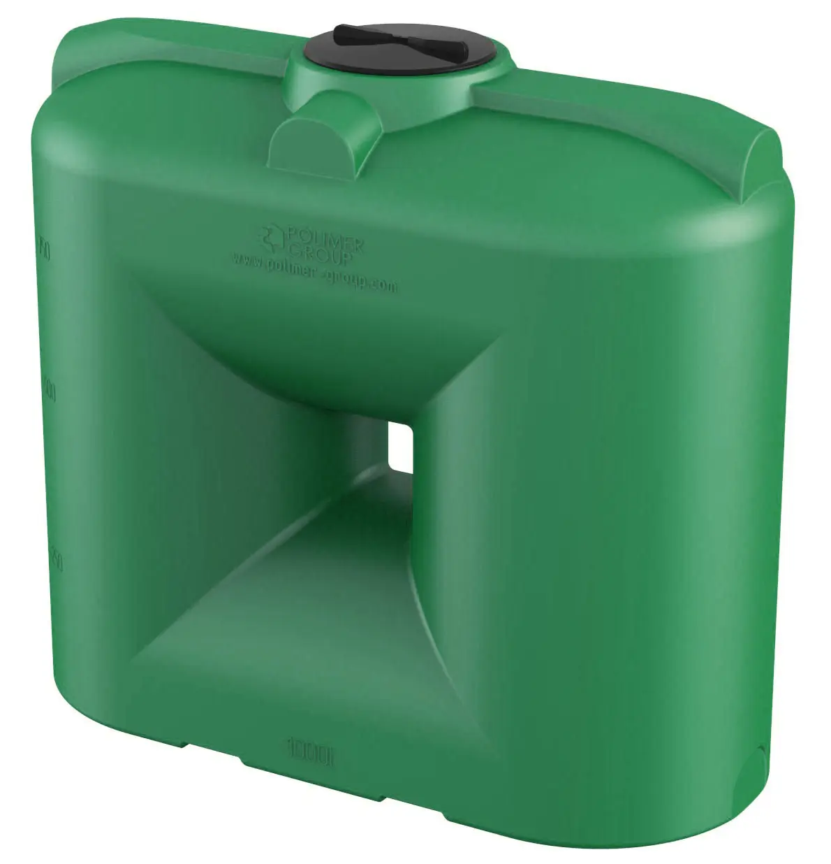 Пластиковая емкость S-1000 (Зеленый)