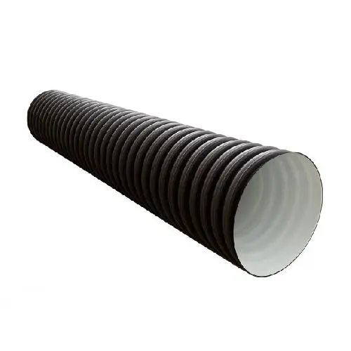 Труба БЕЗ РАСТРУБА SN8 400/343 6м гофрированная 0