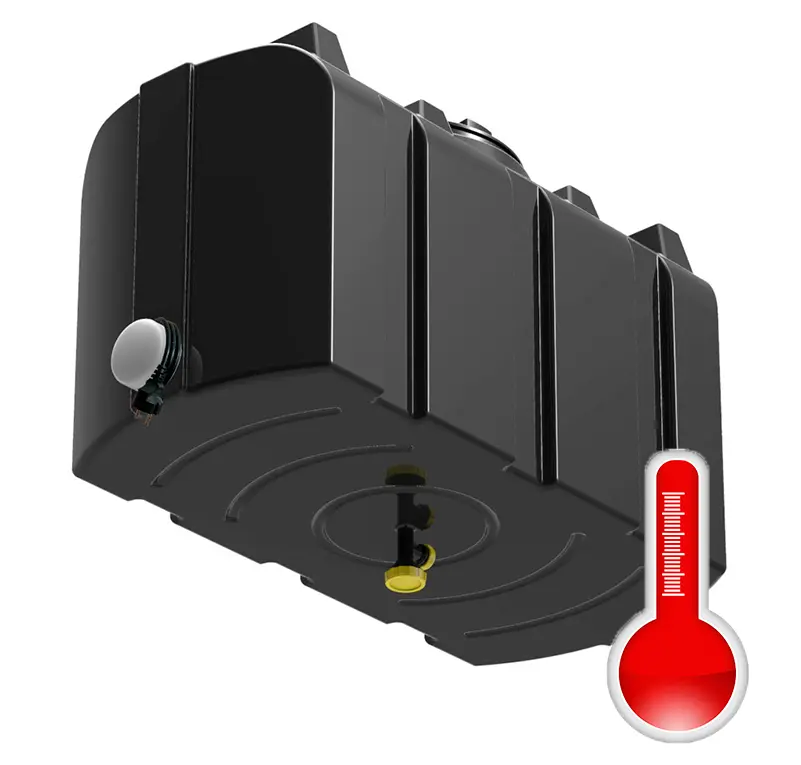 Бак душевой (серия R) 200 л с подогревом 0