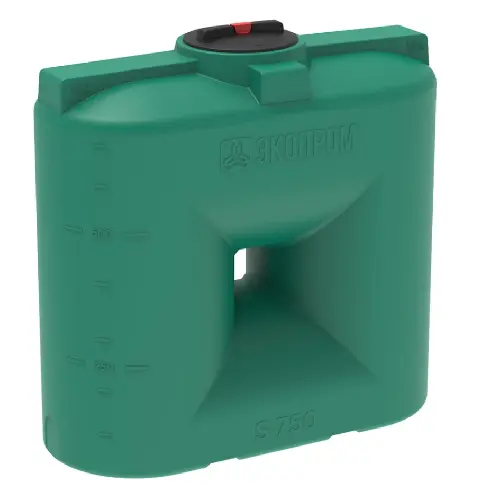 Пластиковая емкость ЭкоПром S 750 (Зеленый) 0