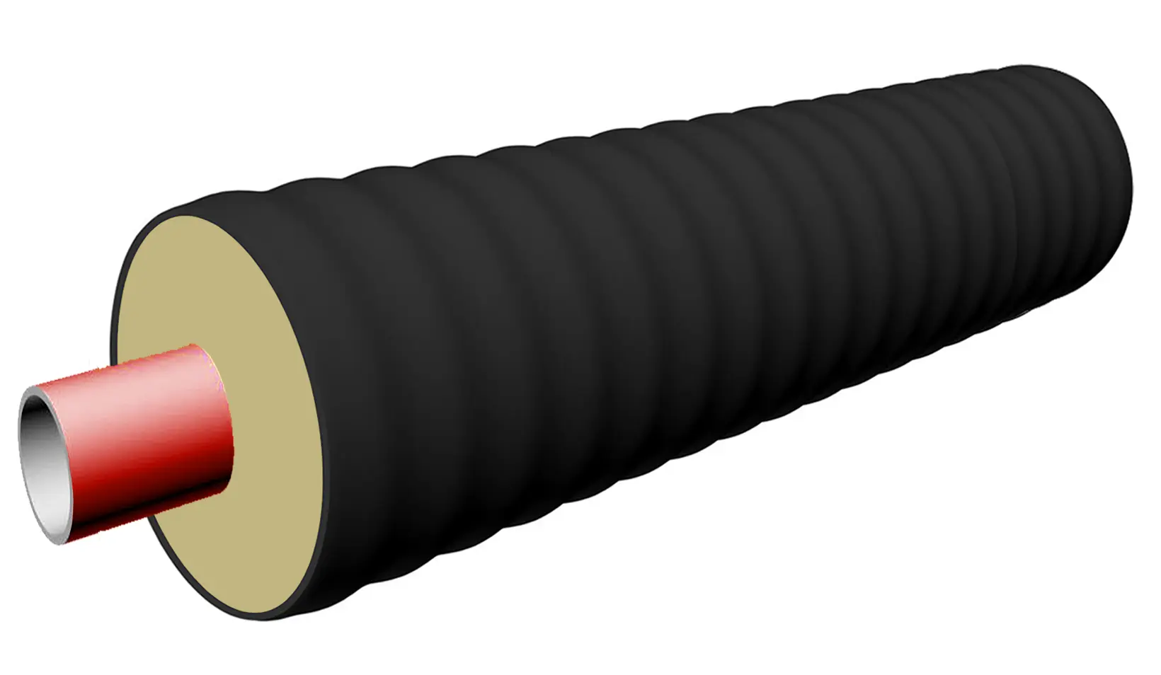 Труба Изоком-К 160/200 (144,0х7,5) Pex-A с армирующей системой, 10 бар