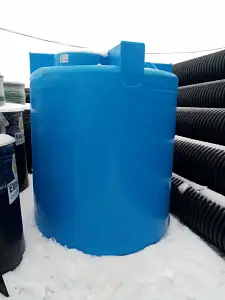 Пластиковая емкость ЭкоПром КАС 5000 T (Красный) 7