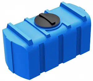 Пластиковая прямоугольная емкость R-300 (Синий) 0