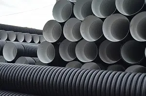 Труба гофрированная (SN4) 575/500 6м, с раструбом (Тип2) 4