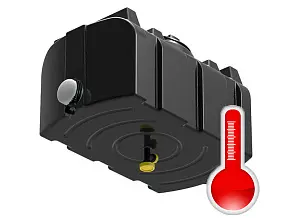 Бак душевой (серия R) 100 л с подогревом 1