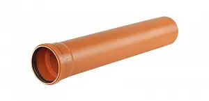 Труба ПВХ SN4 (наружная канализация) 400х9,8х1000 1