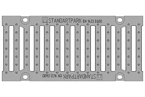 Лоток Standartpark BetoMax ЛВ-16.25.21–БВ с РВ щель ВЧ кл.Е (к-т) (арт. 0434009) 1