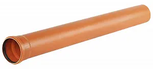 Труба ПВХ SN4 (наружная канализация) 200х4,5х6000 0