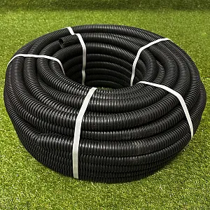 Труба гофрированная ПНД для для защиты кабеля с протяжкой d50 (30 м) 3