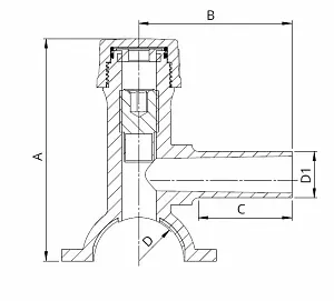 Седелка электросварная 125/40 SDR11 (FOX) 2