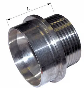 Переход на сварное соединение 10 бар 50Т (нерж.ст.) 2
