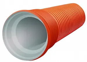 Труба COREX ПП SN8 688/600 L=5810 мм с раструбом 1