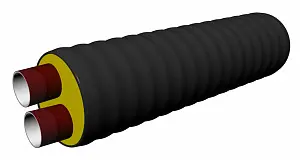 Труба ТВЭЛ-ПЭКС-2-К  2х50/160 (47,7х3,6), 10 бар 0