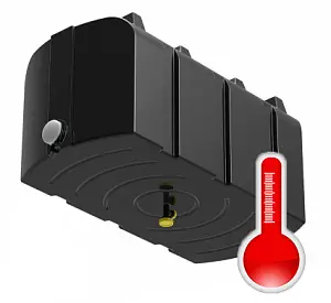 Бак душевой (серия R) 300 л с подогревом 1