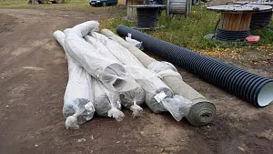 Геотекстиль 200 гр/м2 (рулон 5,0м х 50м, 250м2, цвет, ПЭ, каландр), Комитекс ГЕО СТАНДАРТ 17