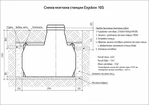 Станция биологической очистки Ergobox 10  5