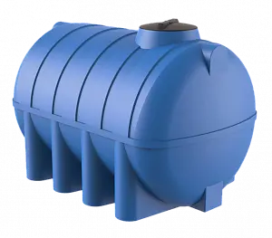 Пластиковая емкость горизонтальная G-2500 (Синий) 0