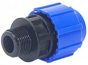 Муфта компрессионная  d40х1 1/2" НР 1
