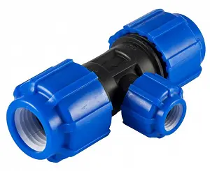 Тройник компрессионный  d25х20х25 1