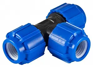 Тройник компрессионный  d50х50х50 1