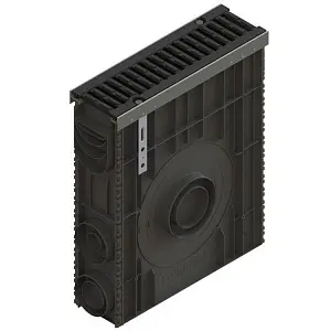 Пескоуловитель Standartpark сборный PolyMax Drive ПУС-10.16.60-ПП пластиковый с решеткой щель чугунной кл. D (комплект) 080800734 0