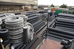 Труба ПЭ SN8  695/600 6,2м с раструбом 7