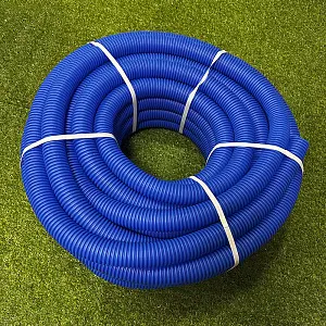 Труба гофрированная ПНД для металлопластиковых труб d50 синяя (30 м) 2