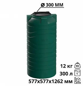 Вертикальная емкость N-300 (зеленый) 2