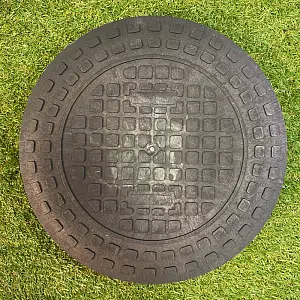 Люк od315 черный, пластик  2