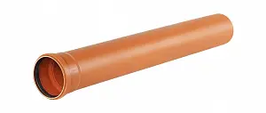 Труба ПВХ SN4 (наружная канализация) 160х3,6х3000 0