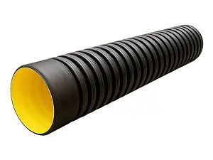 Труба ATL Pe SN4  292/250 6м с раструбом с упл. кольцом 1