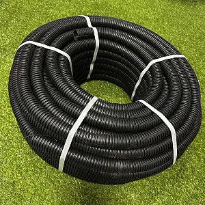 Труба гофрированная ПНД для для защиты кабеля с протяжкой d50 (30 м) 2