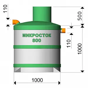 Септик Микросток 800 Лонг 1