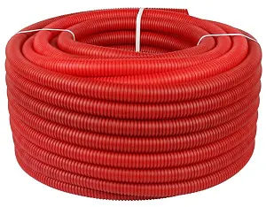 Труба защитная двустенная ПНД/ПВД,  d63 (150м) 1