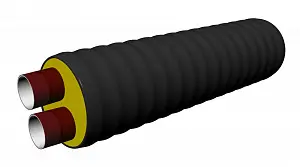 Труба ТВЭЛ-ПЭКС-2-К  2х40/140 (40х4,0), 10 бар 0
