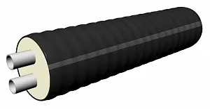 Труба ТВЭЛ-ЭКОПЭКС-2, 6 бар 2х25х2,3/90 мм (бухта 15 м) 0