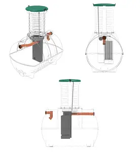 Септик Rostok Ground 8 с горловиной 1000 мм 3