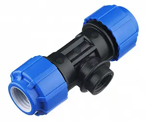Тройник компрессионный  d25х3/4" ВР 1