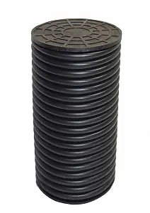 Дренажный колодец d923 h5000 с крышкой 0