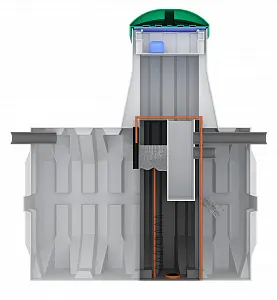Станция биологической очистки Ergobox 8  3