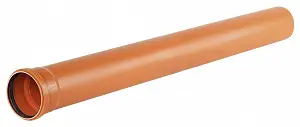 Труба ПВХ SN4 (наружная канализация) 160х3,6х6000 0