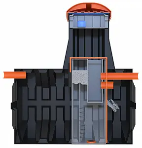 Станция биологической очистки Ergobox 6  1