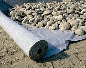 Геотекстиль 150 гр/м2 (рулон 1,2м х 50м, 60м2, цвет, ПЭ, каландр), Комитекс ГЕО СТАНДАРТ 7