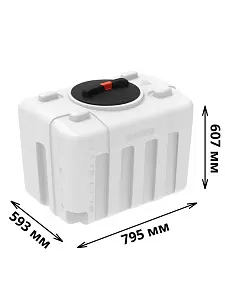 Пластиковая емкость ЭкоПром XS 200 (Белый) 2