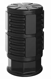 Пластиковый колодец связи КН-780/1500 с крышкой D780 мм 0
