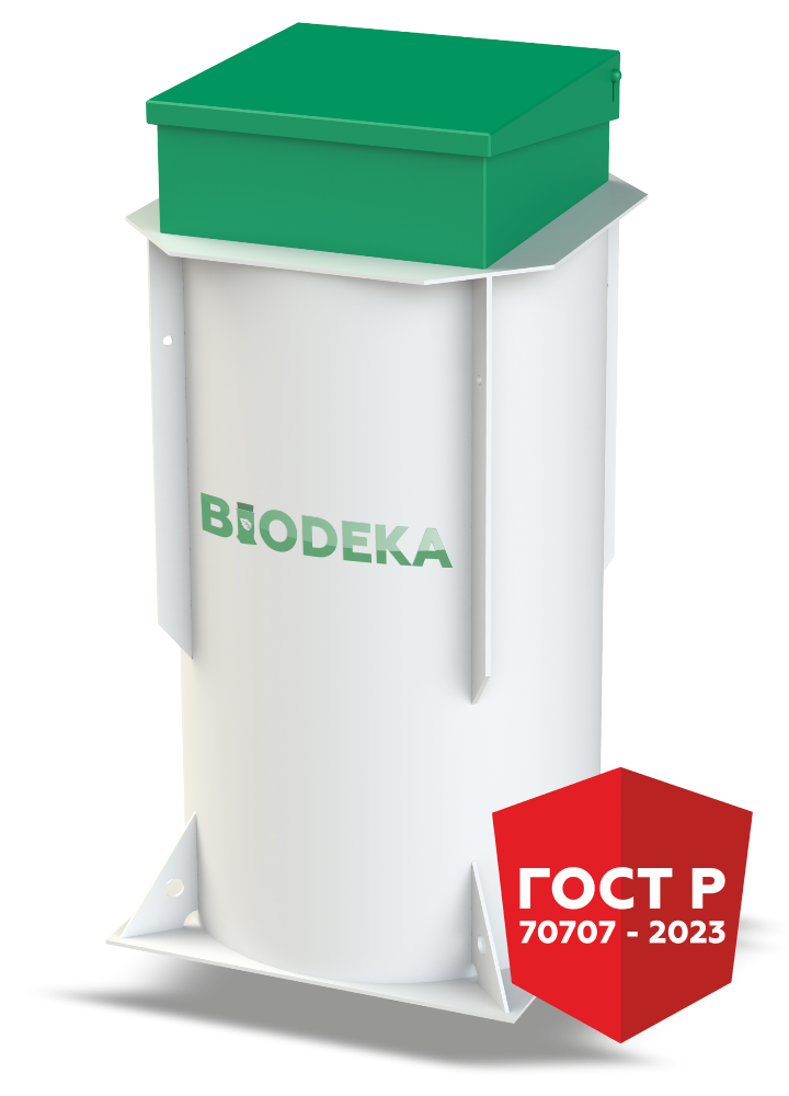 Станция очистки сточных вод BioDeka-4 П-700 1