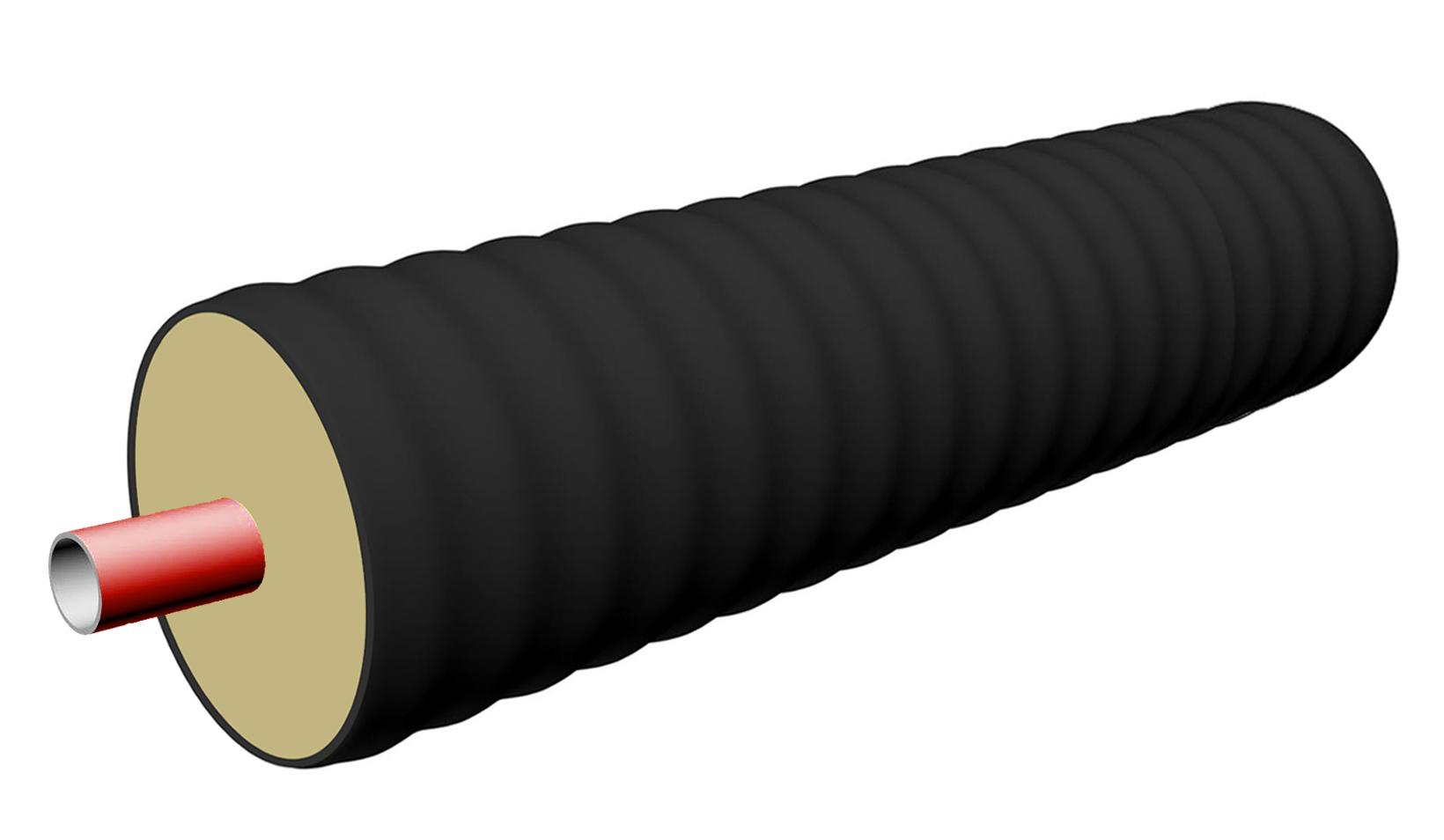 Труба Изоком-К 63/140 (58,5х4,0) Pex-A с армирующей системой, 10 бар