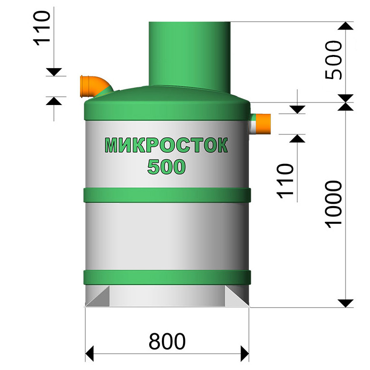 Септик Микросток 500 Лонг 1