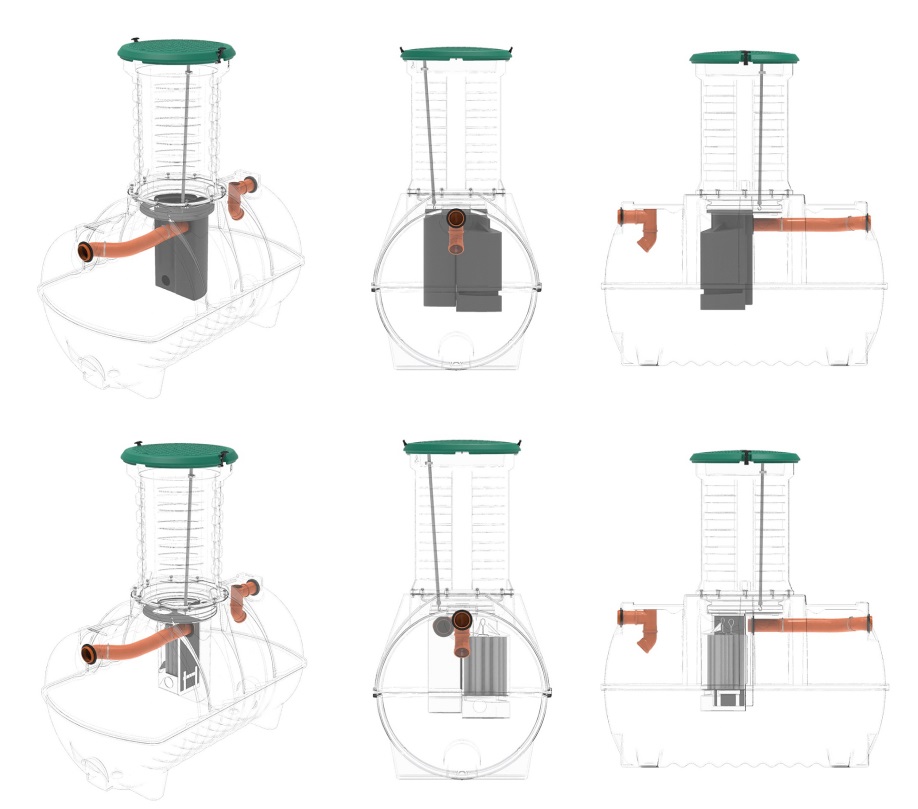 Септик Rostok Ground 6 с горловиной 1000 мм 3